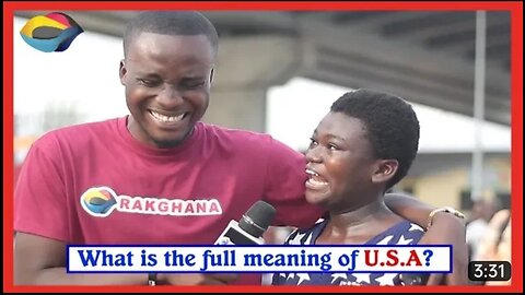 What is the full meaning of USA? | Street Quiz | Funny Videos | Funny African Videos |
