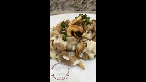 Shimeji risotto