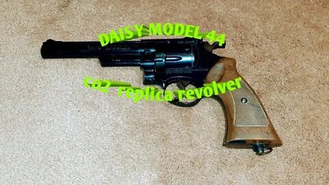 Daisy Powerline model 44 six inch barrel replica revolver *Do you feel lucky?