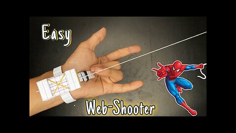 How to make Spider Man web shooter with paper | Spider-Man web shooter making | paper craft