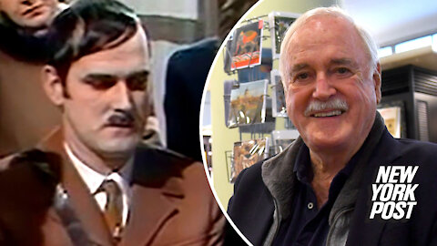 John Cleese 'blacklists' himself over old Hitler impersonation
