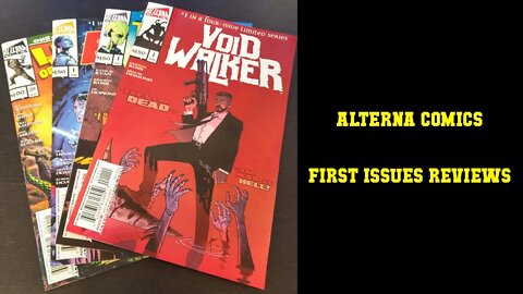 Alterna Comics First Issues Review - Support Independent Comics Today!