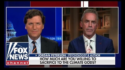 Jordan Peterson On The Tucker Carlson's Show: This is an Appalling Situation and it Will Get Worse