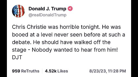 littlememzz @littlememzz 🍩 #GOPDebate Also Christi in his own words...