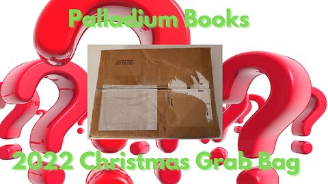 Palladium Books 2022 Christmas Grab Bag unboxing