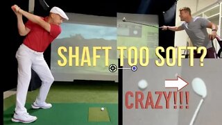 Crazy Results!!! TaylorMade MINI DRIVER on the Simulator