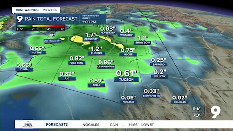 Stormy weather arrives along with Christmas