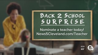 Nominate a teacher for a back to school surprise