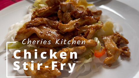 Chicken and noodle Stir-Fry Recipe | The most delicious Stir-Fry
