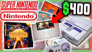 RARE SUPER NINTENDO GAMES WORTH MONEY - VALUABLE SNES GAMES WORTH MONEY!!