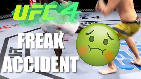 DOUBLE LEG INJURY TKO?! MMA FREAK ACCIDENT | UFC 4
