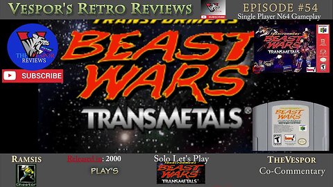 Transformers : Beast Wars Transmetals | N64 Playthrough | Co-Commentary - Review, Thoughts and More