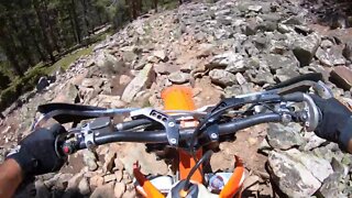 Timberline Trail, Taylor Park Colorado on the Dirt Bike Part 1 of 3