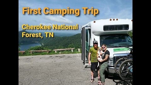Shuttle Bus Conversion || First Camping Trip || Cherokee National Forest, Tennessee
