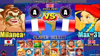 Super Street Fighter II X (Milanea Vs. Max_31) [France Vs. France]