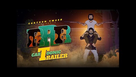 RRR Trailer animated version