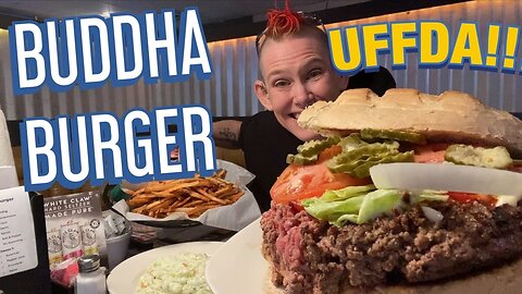 BUDDAH BURGER CHALLENGE 👏🏻👏🏻 | MOLLY SCHUYLER