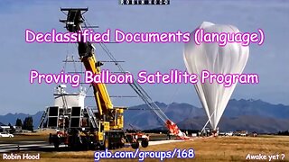 Declassified Documents Proving Balloon Satellite Program (language)