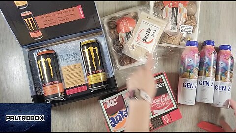 Paltrobox #080: Monster Energy, Sugimoto Shiitake, Coca-Cola & Gen Z Water