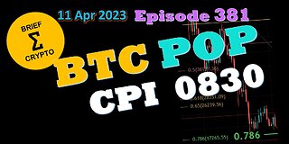 BriefCrypto - BITCOIN POP TODAY and CPI Tomorrow 0830 est - Big Moves Ahead!