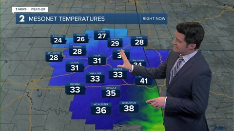 Winter Storm 2022 moving across Green Country