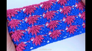 How to crochet shell stitch free written pattern in description
