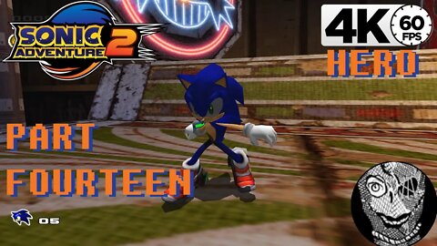 (PART 14) Sonic Adventure 2 4k [Stage 11: Pyramid Cave] Hero Storyline