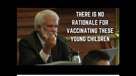 There is no rationale for vaccinating these young children