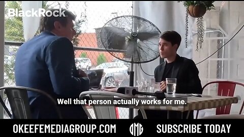 James O’Keefe Confronts BlackRock Recruiter, Denies His Own Words. Hides in Police Station