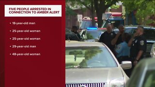 5 arrested in connection to Amber Alert