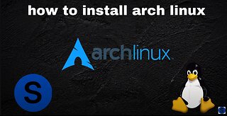 how to install arch linux