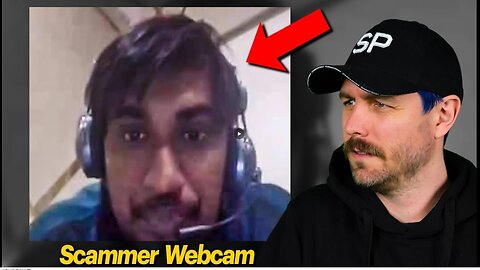 💥BUSTED! Scammer Reacts When Notices His Webcam Is ON - by 'Scammer Payback' [Link in details}