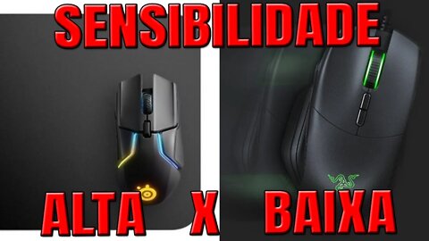 Qual SENSIBILIDADE IDEAL PERFEITA para usar? Sensibilidade ALTA X BAIXA.