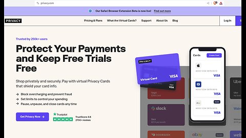 Virtual Credit Cards | Privacy.com