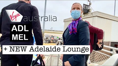 $85 VIRGIN Australia 737 ECONOMY Class + NEW Adelaide Lounge