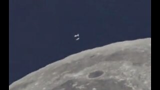 Moon UFO happened years ago not recently but now showing the public?