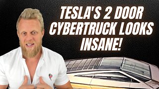 Tesla’s smaller, 2-door Cybertruck unveiled - looks like a Lambo!