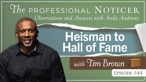 Heisman to Hall of Fame with Tim Brown