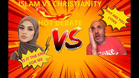 Heated debate 🔥 with a Muslima and Sam Shamoun