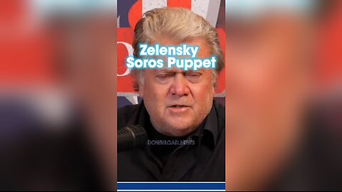 Steve Bannon: Ukraine Needs To Fire The Soros Puppet Zelensky - 12/5/23