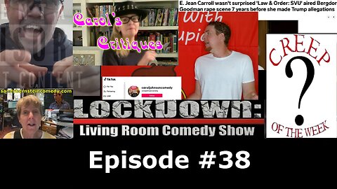 Lockdown Living Room Comedy Show Episode #38