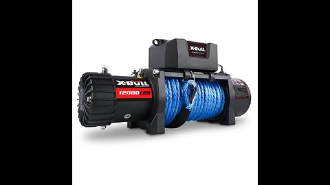VEVOR Truck Winch 12000lbs Electric Winch 85ft/26m Steel Cable 12V Power Winch Jeep Winch with...
