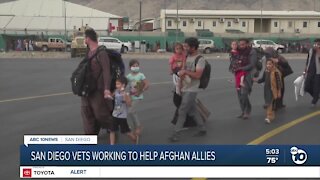 San Diego Vets try to help Afghan Allies