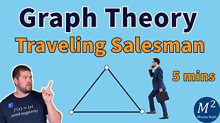 The Traveling Salesman Problem Explained in under 5 mins | Graph Theory Basics