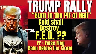 Trump Rally - Gold Destroy F.E.D., Burn in Hell.! Oct 30, 2023