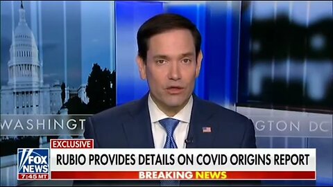 Sen Rubio: Fauci Knew COVID Lab Leak Was A Real Possibility