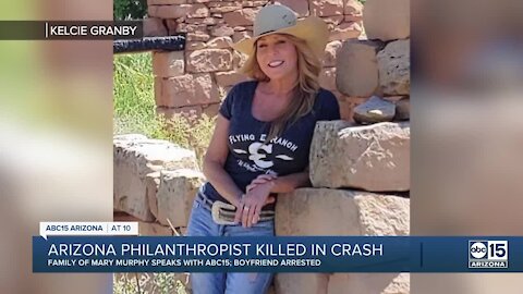 Arizona philanthropist killed in crash, her boyfriend facing DUI charges