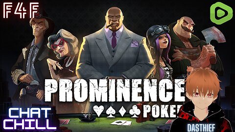 🎰 DasThief's Prominence Poker Extravaganza with VTuber VRumbler Fun! ♠️🃏
