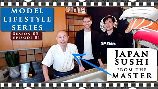 How to eat REAL SUSHI the right way in JAPAN from a SUSHI MASTER | Model Lifestyle S05E03