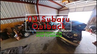 Power Steering Pump | How to | 03 Subaru Outback Legacy